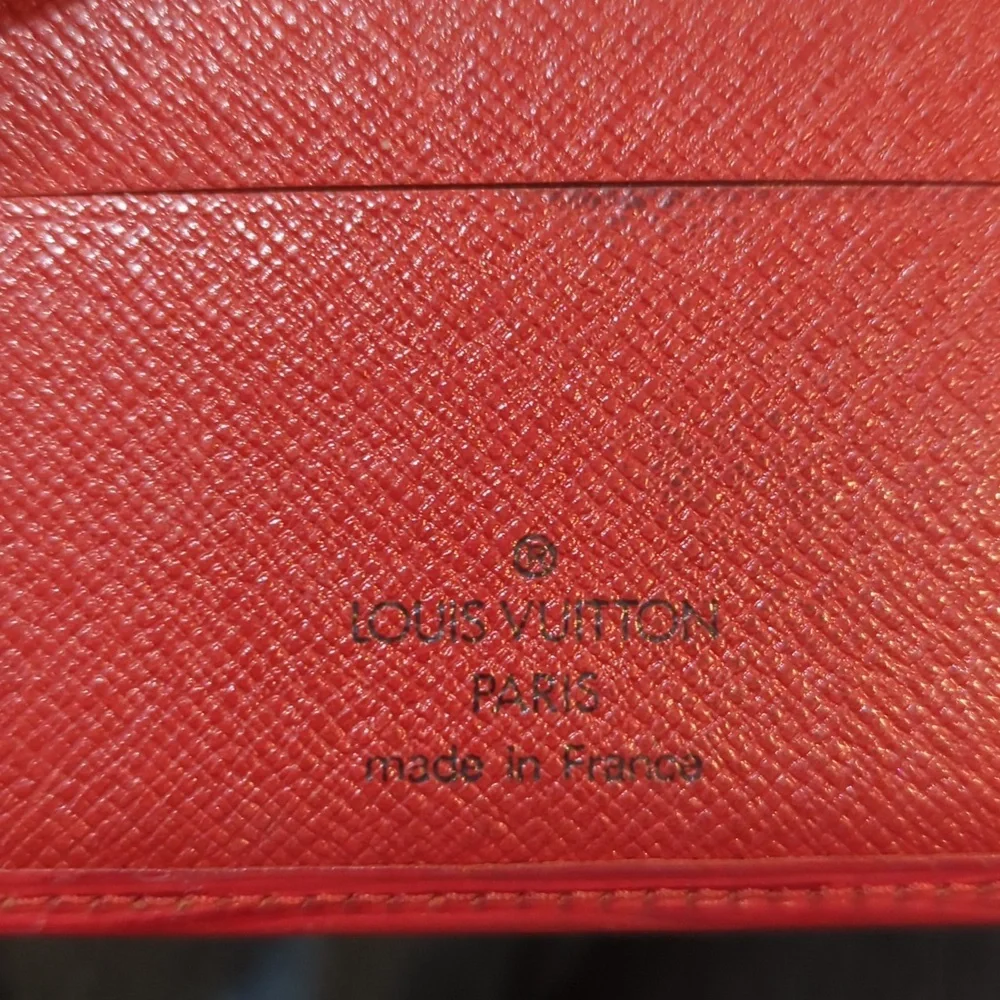 LV small Red Epi wallet - Picture 10 of 11